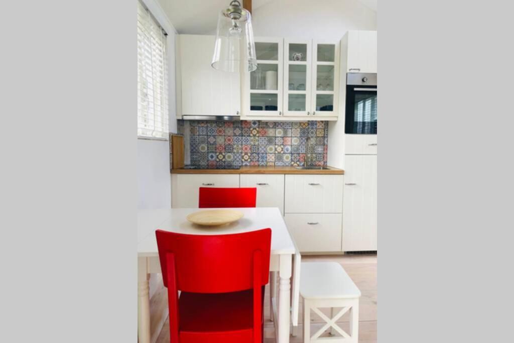 Tiny House In Tuin Van De Statige Villa Mariahof Дордрехт Екстер'єр фото
