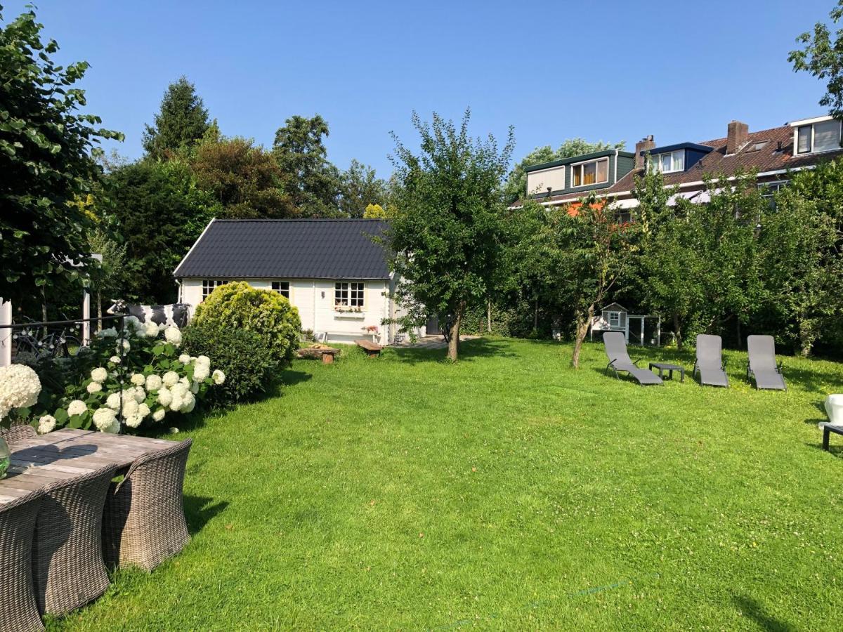 Tiny House In Tuin Van De Statige Villa Mariahof Дордрехт Екстер'єр фото
